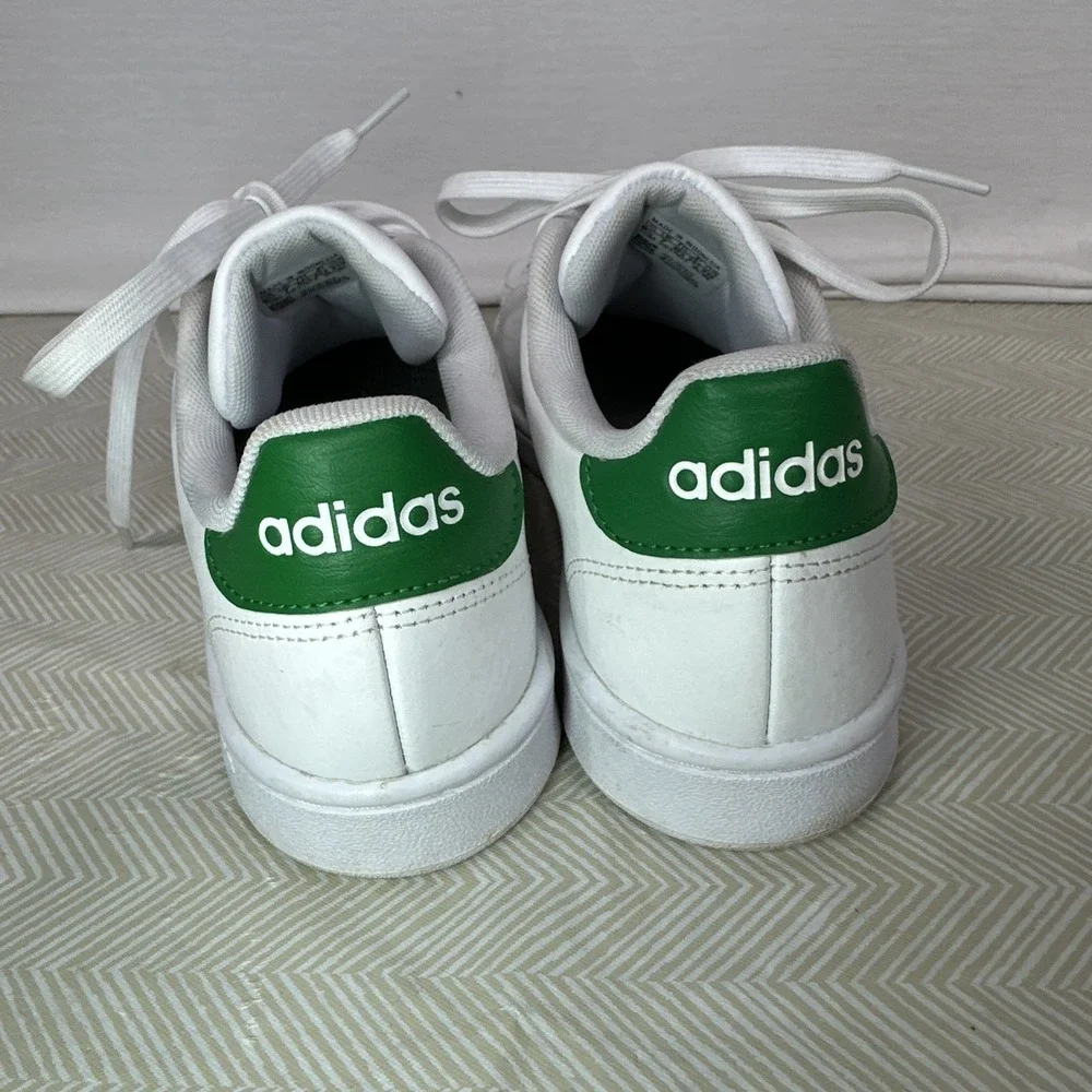 Adidas Cloudfoam Running  Sneaker Women's 8.5 Shoes HWI 28Y001‎ White & Green
